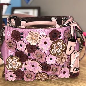 Coach Rogue 25 Dusty Rose Tea Rose